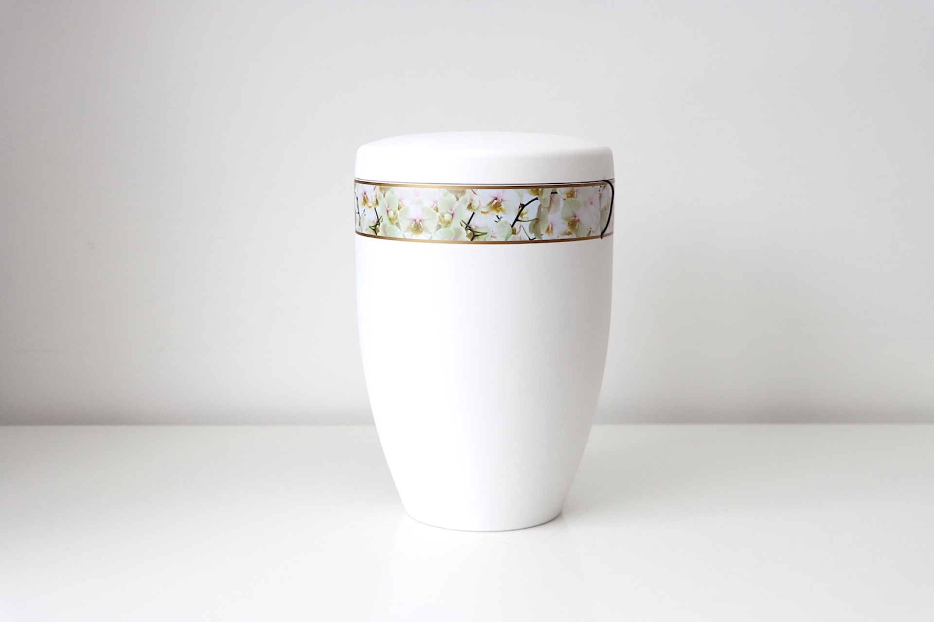Biolagunev urn Natural valge 0164